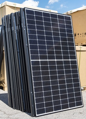 solar panel generated electricity to power your appliances?