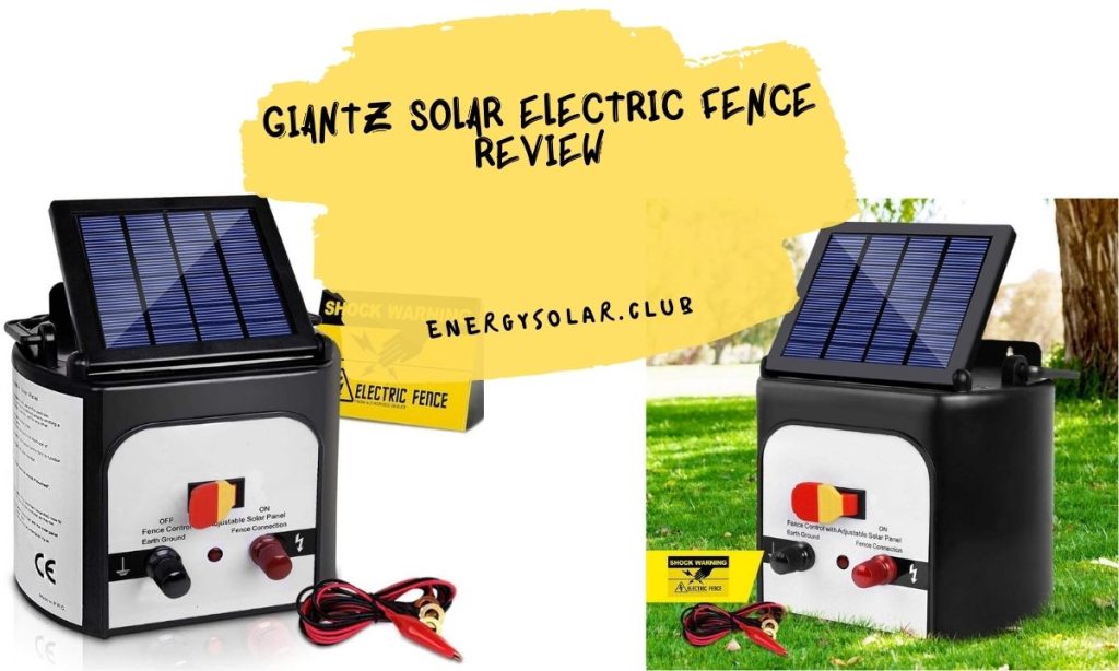 Giantz Solar Electric Fence Review Solar Energy Club