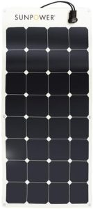 SunPower 100 Watt Flexible Solar Panel